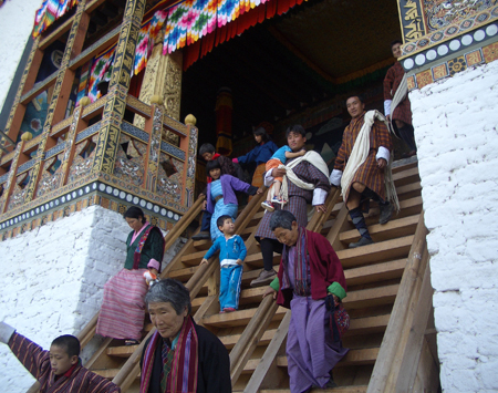 dzong steps